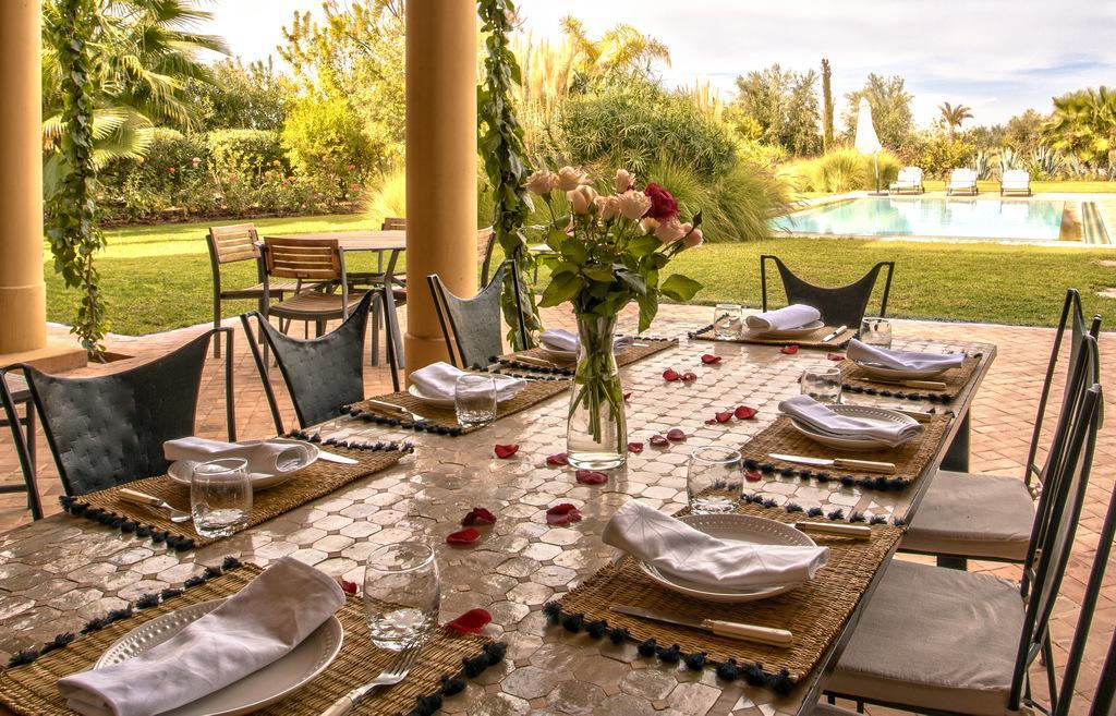 מרקש Villa De Luxe Avec Piscine Privee Et Golf מראה חיצוני תמונה